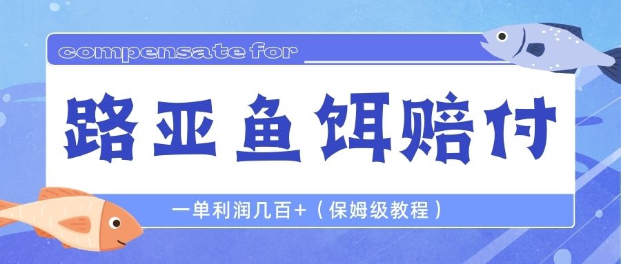 (1572期）最新路亚鱼饵打假赔付玩法，一单利润几百+（保姆级教程）-北少网创