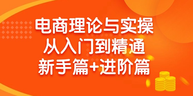 (4576期）电商理论与实操从入门到精通：抖店+淘系+多多，新手篇+进阶篇-北少网创