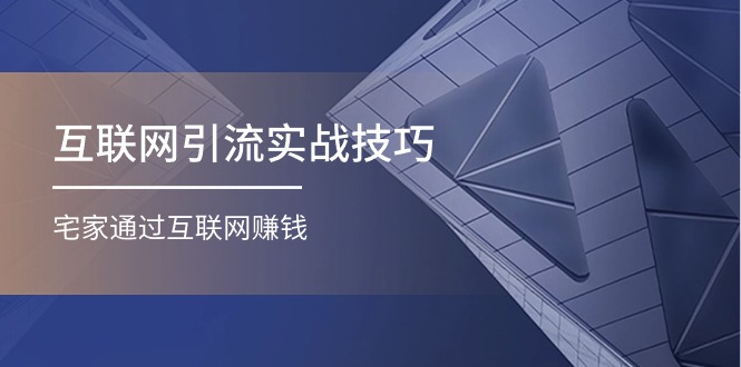 (11108期）互联网引流实操技巧(适合微商，吸引宝妈)，宅家通过互联网赚钱（17节）-北少网创